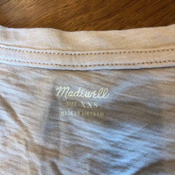NWOT Madewell Whisper T Shirt (dusty pink) - Picture 3 of 3